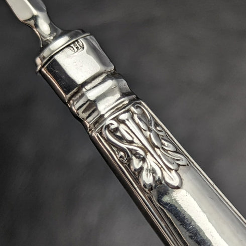 1832 British antique sterling silver cutlery set